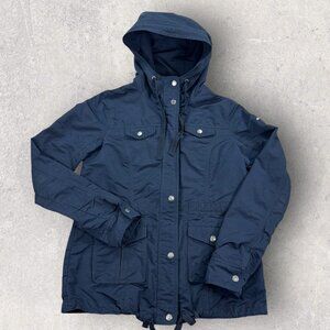 Abercrombie & Fitch Women's Jacket Hooded Size Small 4 Pocket's Zip and Snap